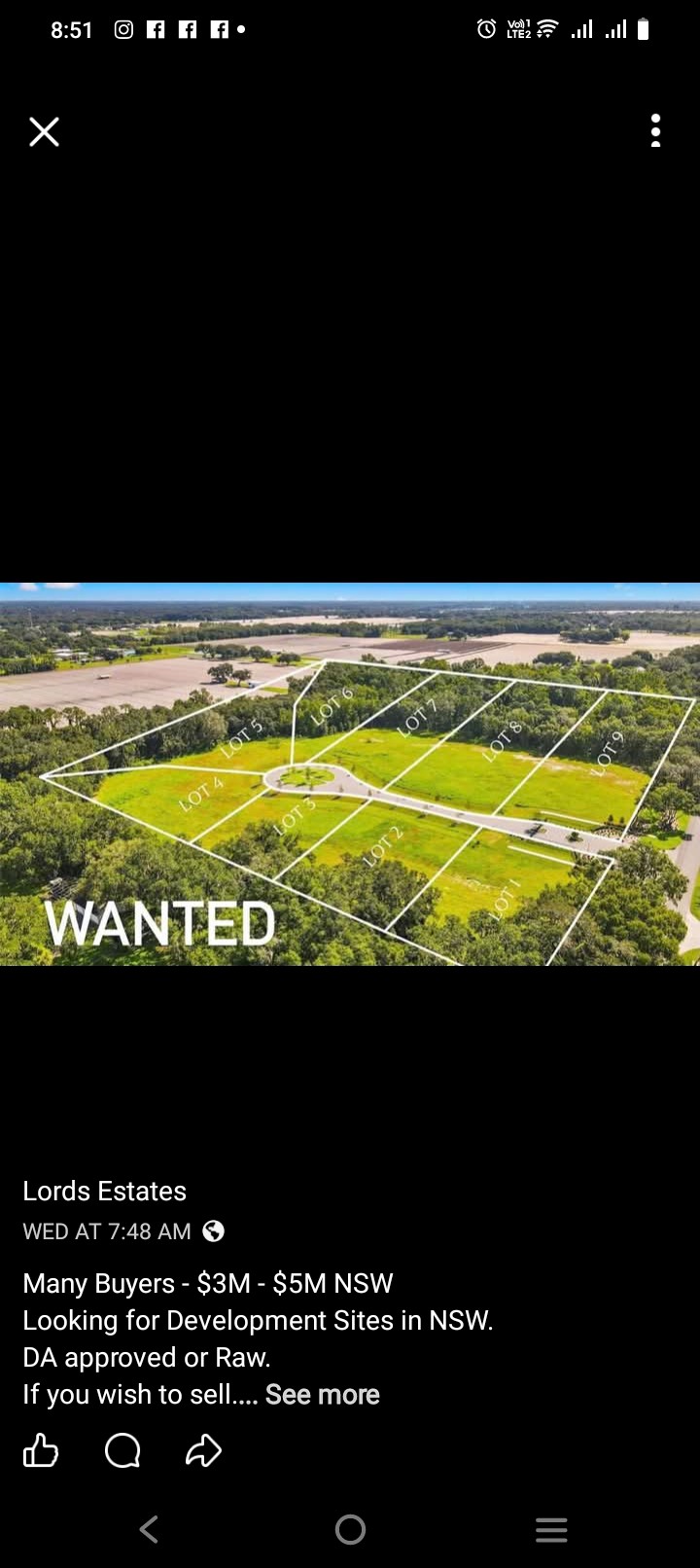 Looking a development site in NSW, Australia 